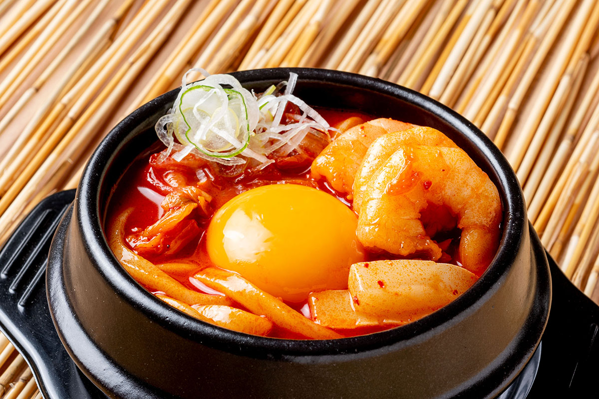 韓国カルビ丼とスンドゥブ 洞山 海鮮スンドゥブうどん