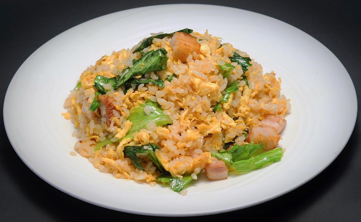 永利 チャーシューとレタスのチャーハン