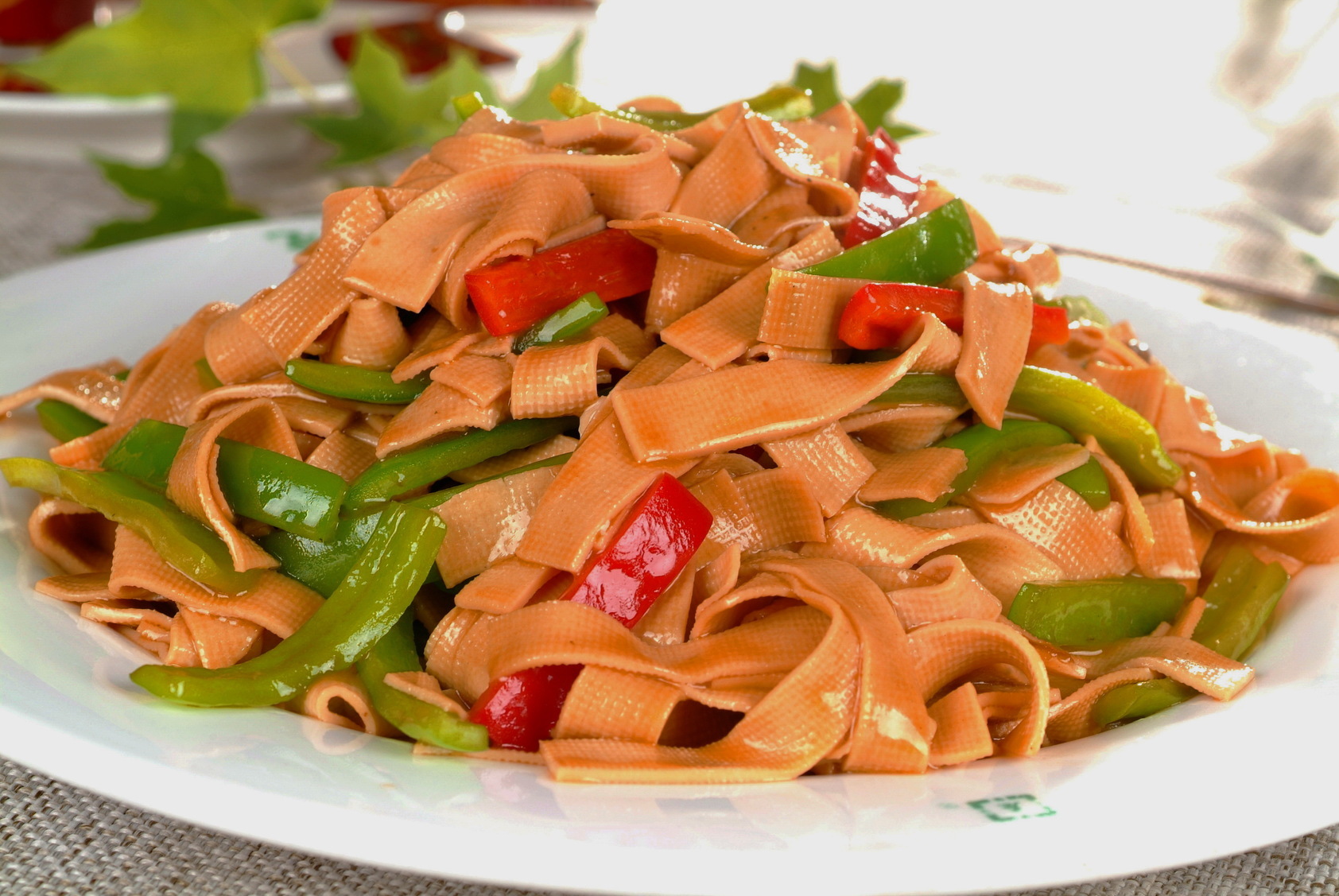 永利 青唐辛子と干し豆腐炒め