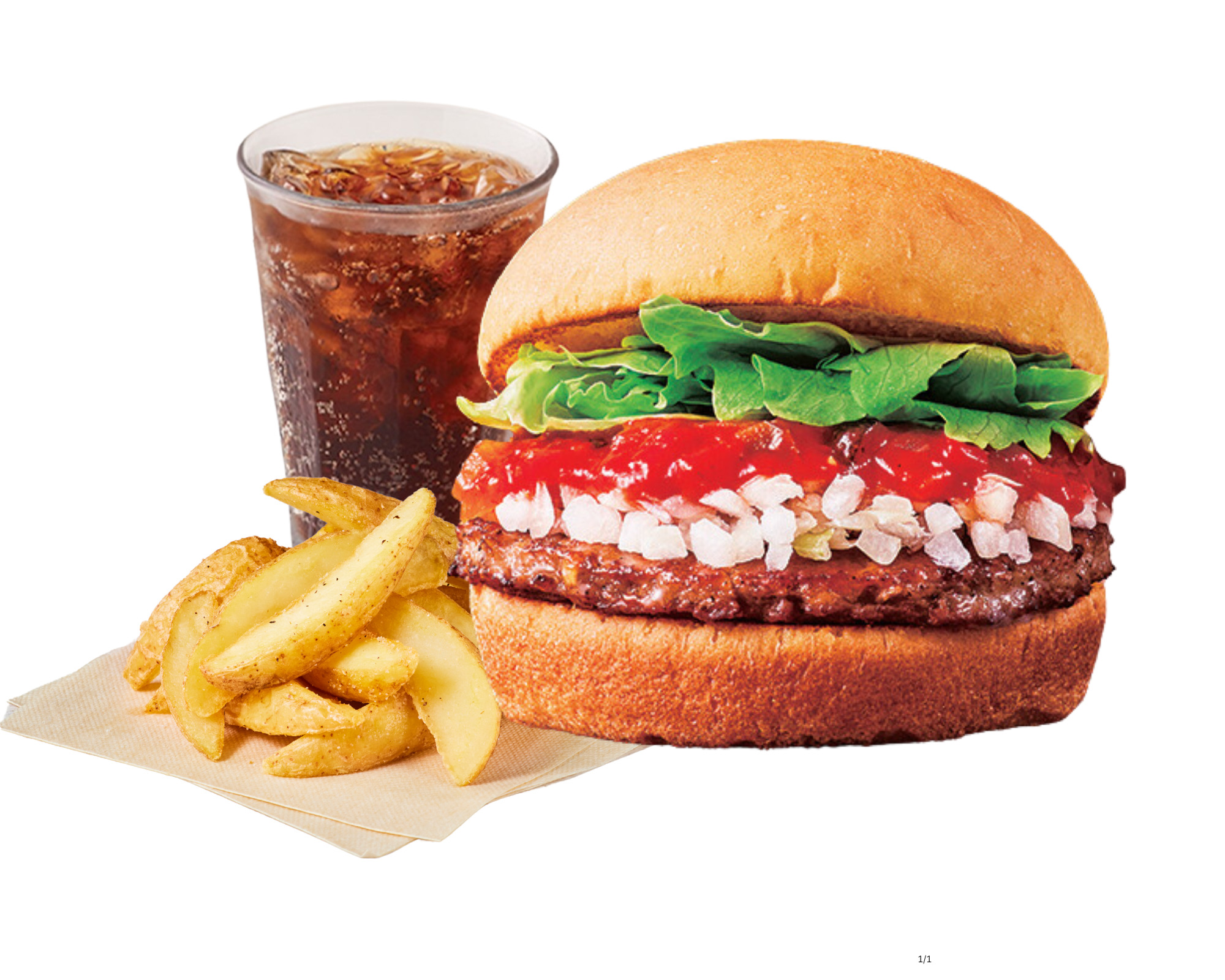 フレッシュネスバーガー [セット]サルサバーガー