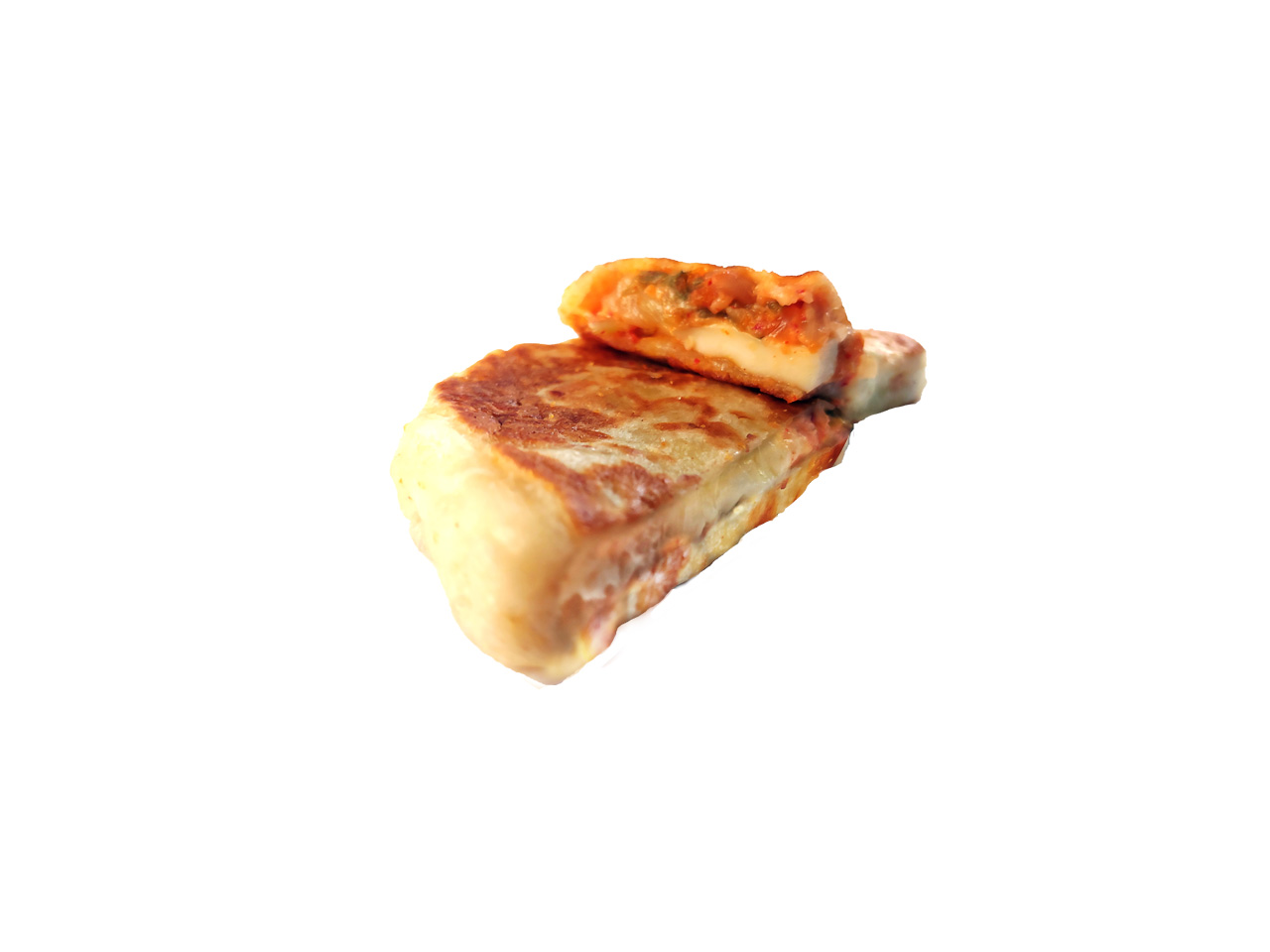 ジョンノハットグ キムチ ＆ チーズ  ホットク / Kimchi ＆ cheese-filled Korean Pancake