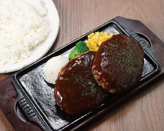 ハンバーグTERU F-1104】デミグラハンバーグステーキセットHamburg steak demi-glace sauce Set