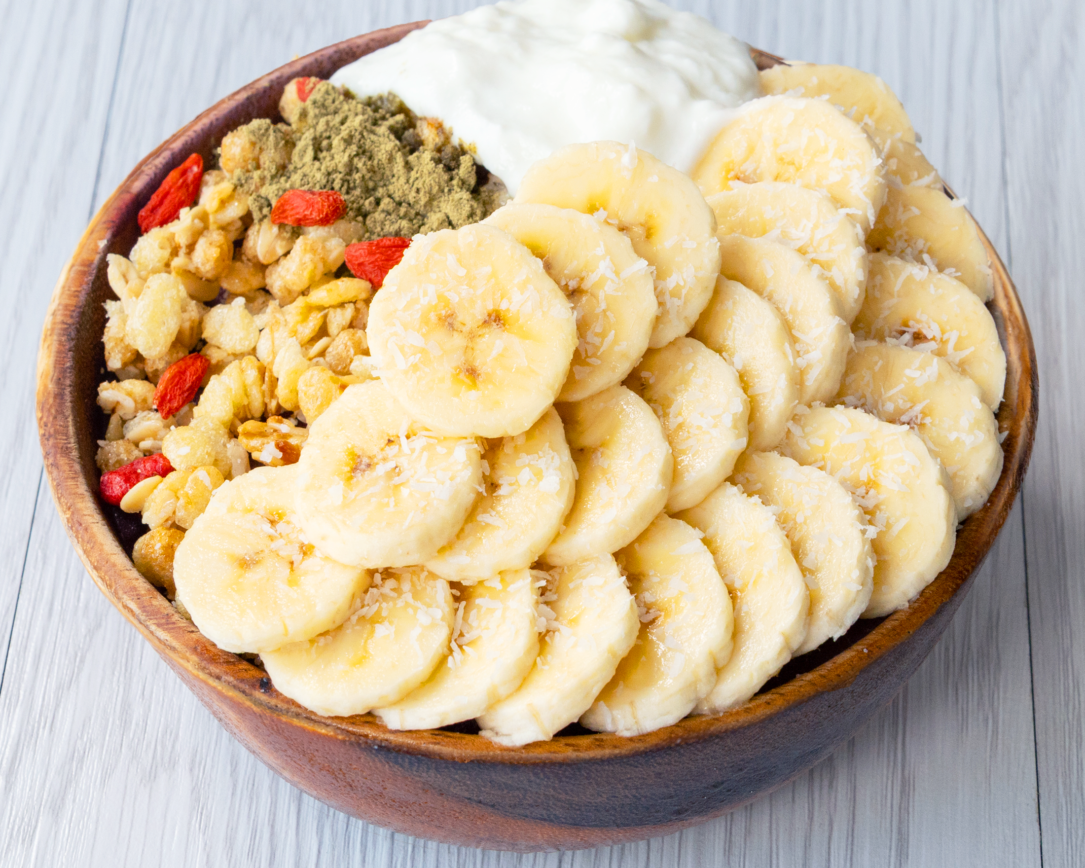 【フルーツたっぷりアサイーボウル】ワイキキ・ボウルズ 【Full Size】バナナボウル【BB】