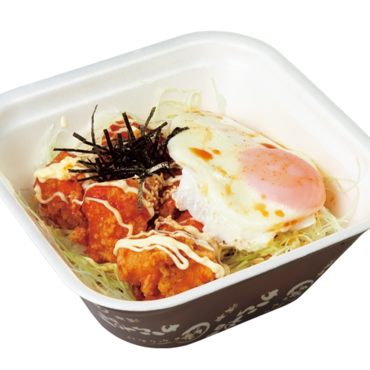 からやま 目玉焼きのせからあげ丼弁当