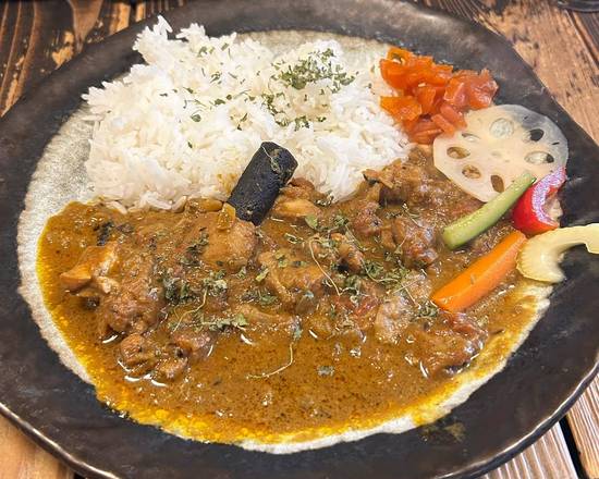 サンダーチキンカリー(ジャスミンライス付き)