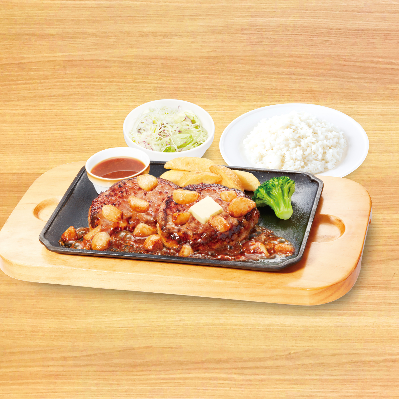 ビッグボーイ 【902】倍盛ニンニク手ごねハンバーグ弁当