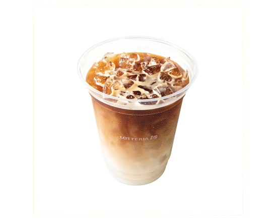 ロッテリア アイスカフェラテ Iced Cafe Latte