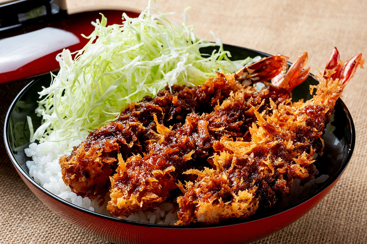 かつ丼屋 のぶお 海老ソースかつ丼