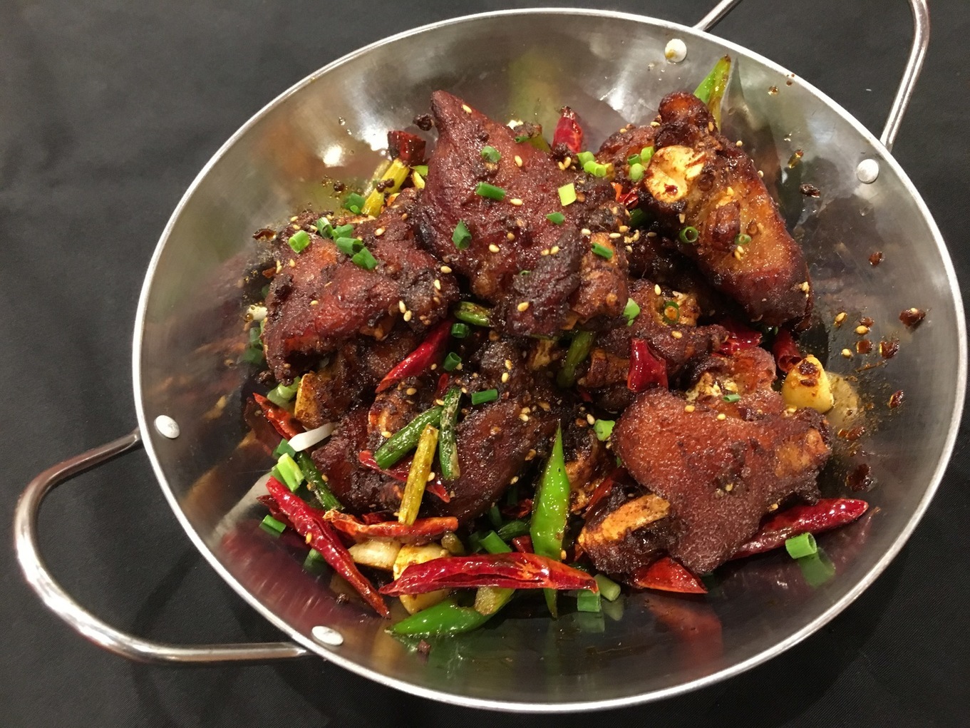 永利 豚足の麻辣味焼き鍋