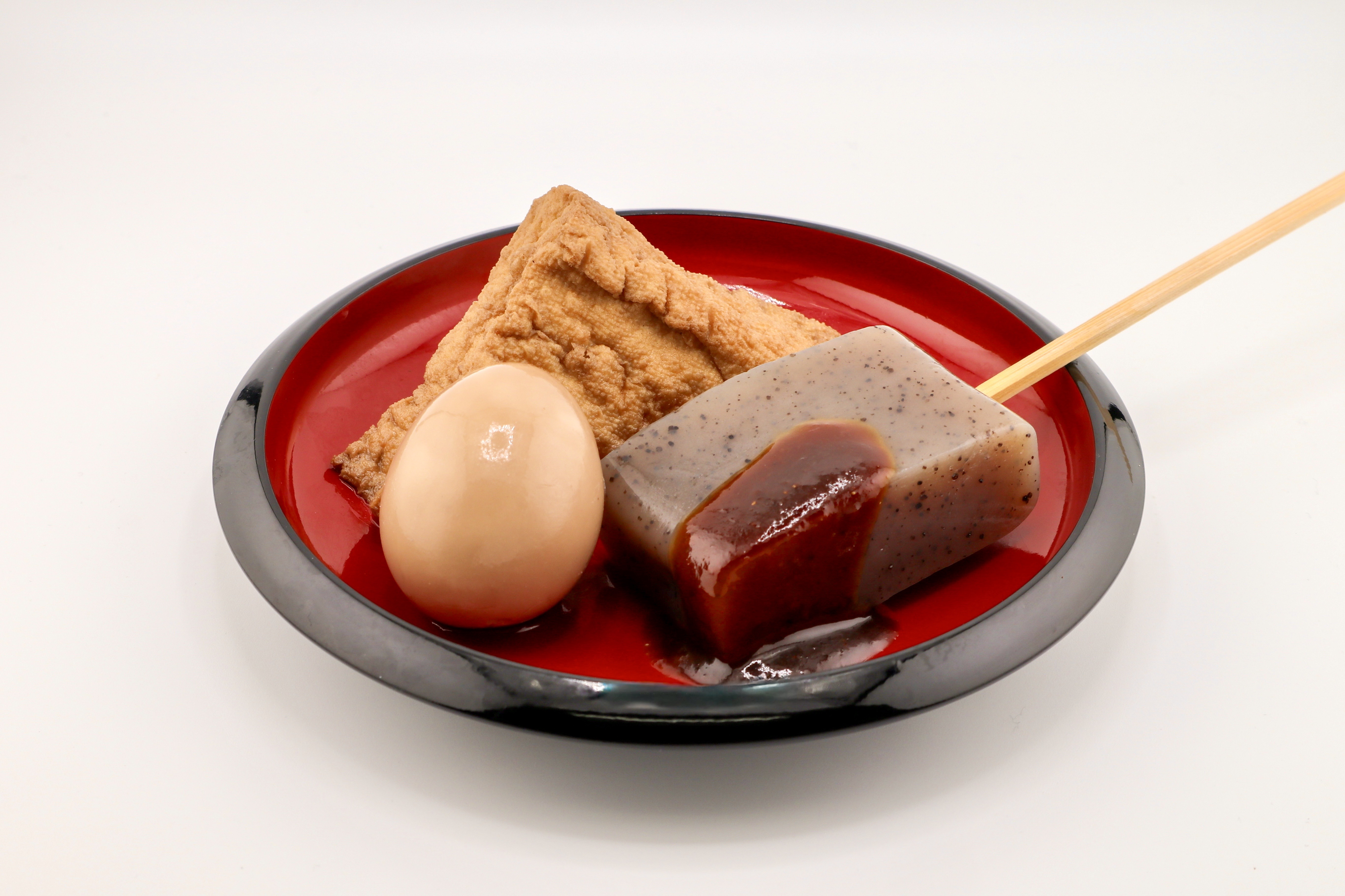 うどん食堂太鼓亭 煮込みおでん盛り合わせ(3品)