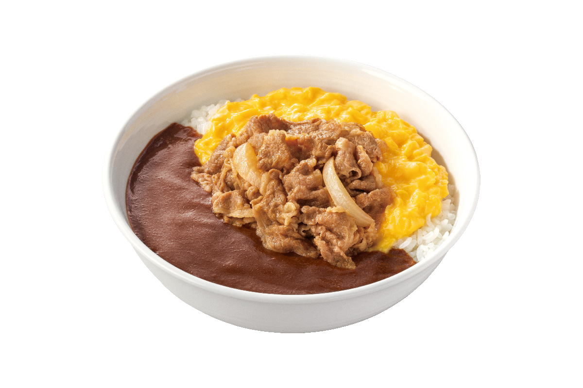 吉野家 牛オム黒カレー