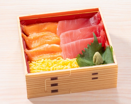 夢庵 まぐろとサーモンのちらし寿司