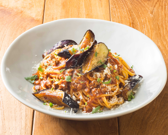 ラパウザ 茄子のボロネーゼ