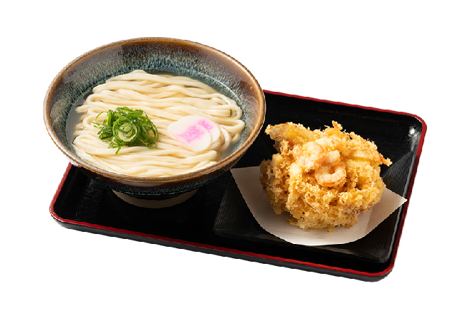 資さんうどん 159_かき揚げ天うどん