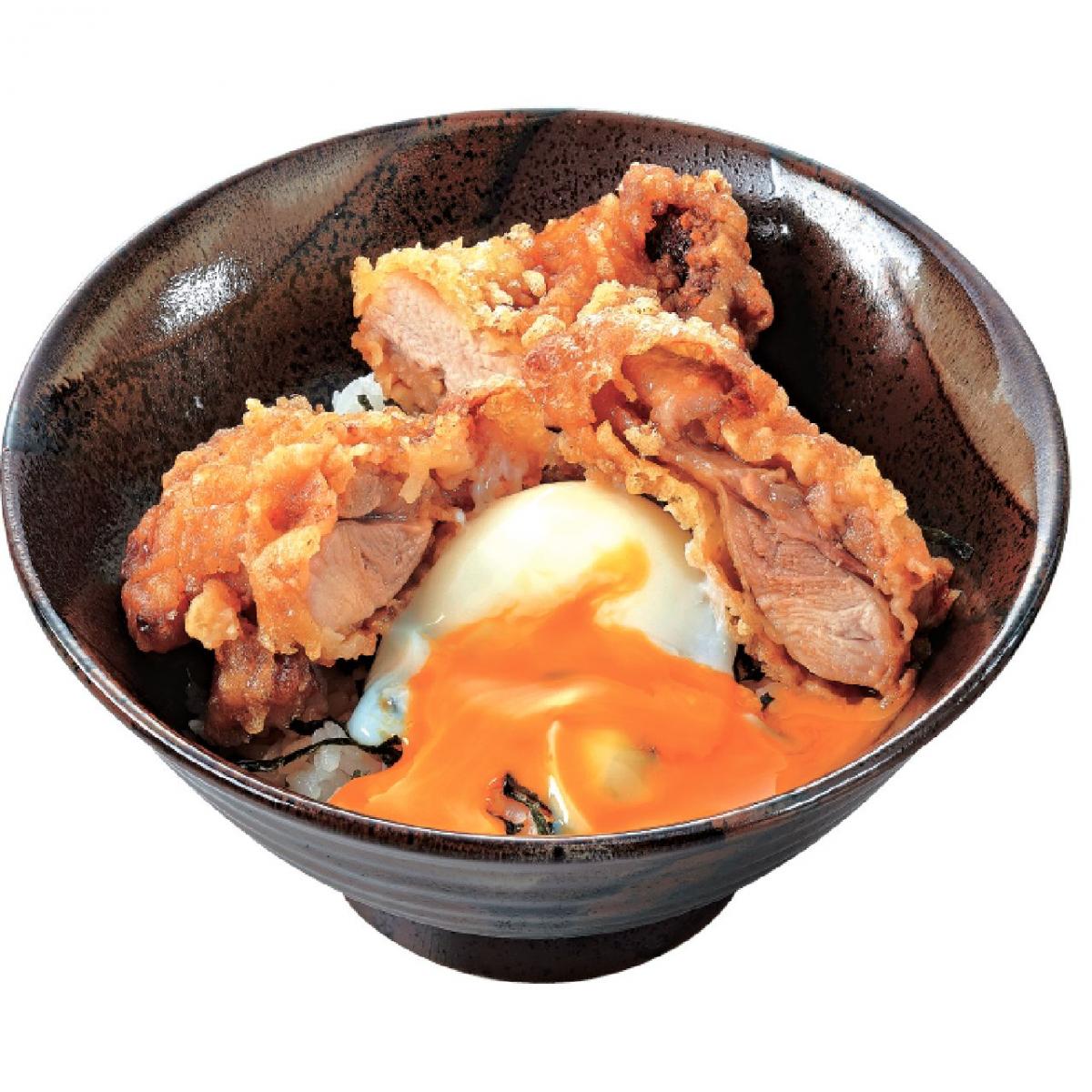 讃岐製麺 鶏玉天丼(並)