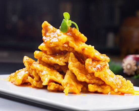 永利 中国スライス酢豚(鍋包肉)