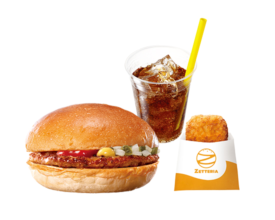 ゼッテリア ZETTERIA 【モーニングセット】モーニングハンバーガー