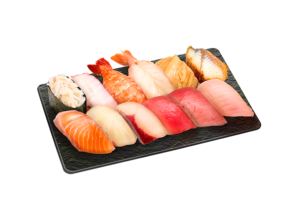 スシロー 特上セット12種1人前(12貫)