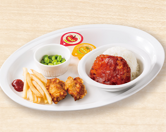 夢庵 お子様はんばーぐ