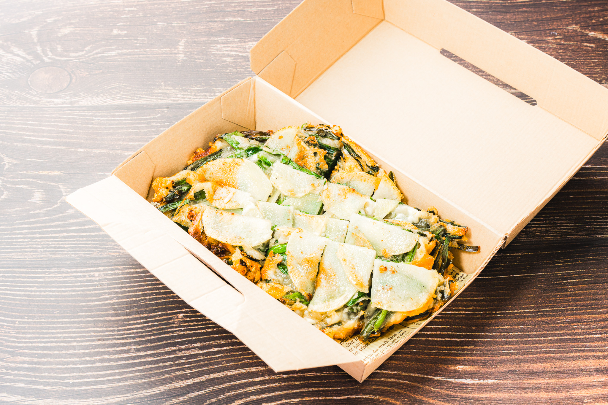 小さな韓国 あぷろ ジャガイモチーズチヂミ