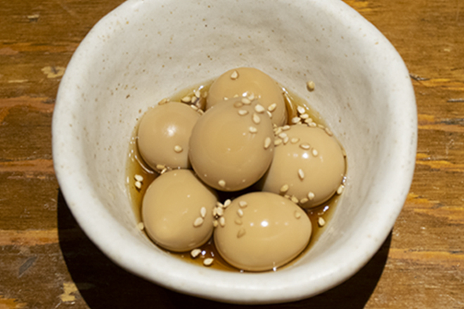 てけてけ 自家製味玉うずら