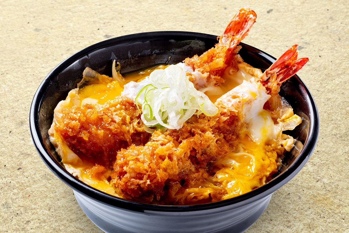 宅配とんかつ かさねや 特上海老かつ丼 2本