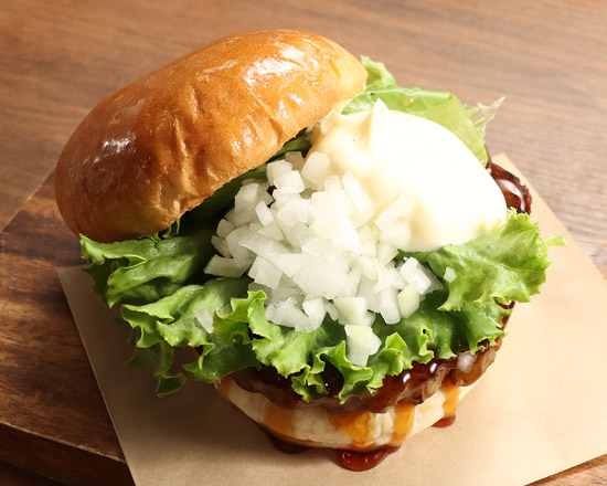 ハンバーグTERU F-1165】テリヤキバーガーTeriyaki burger