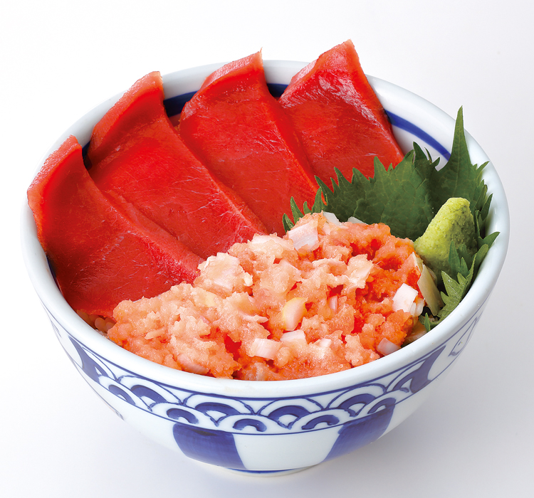 築地食堂源ちゃん ねぎとろ鉄火丼