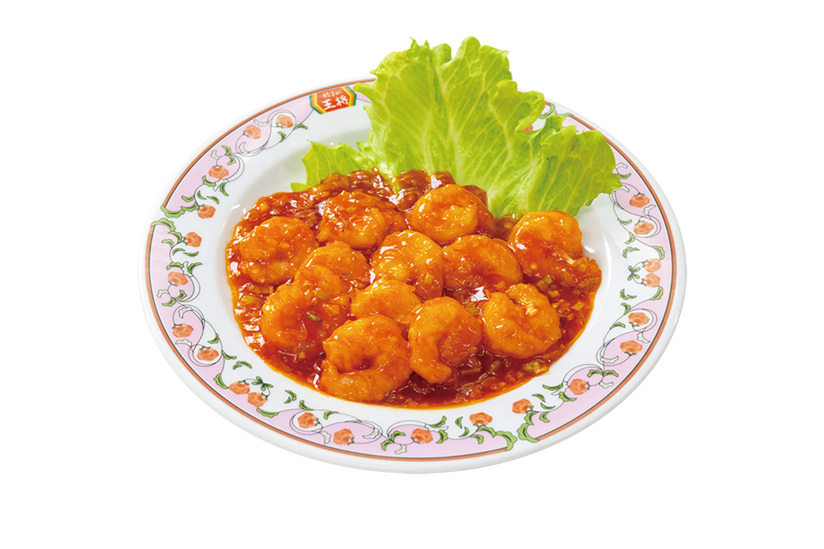 餃子の王将 海老のチリソース