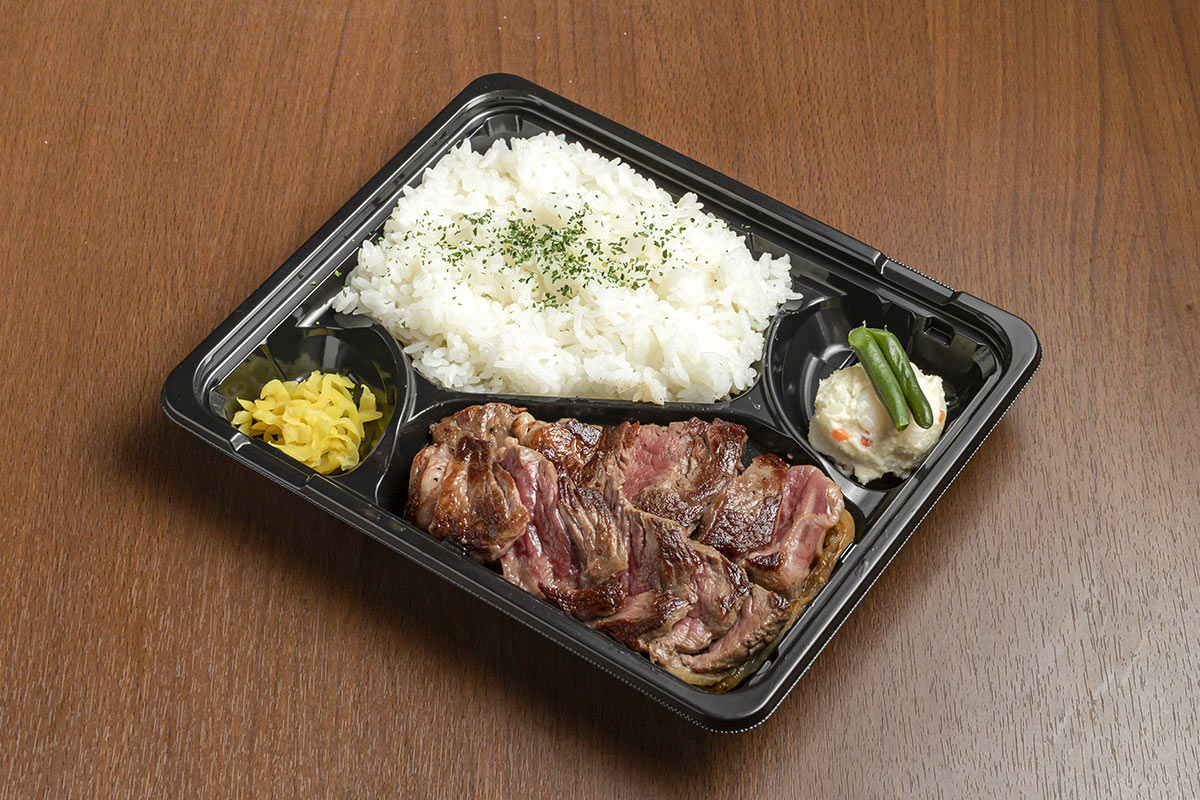 モンスターグリル ステーキ弁当100g