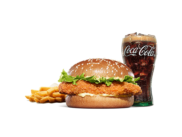 バーガーキング スモーキーフライドチキンセット