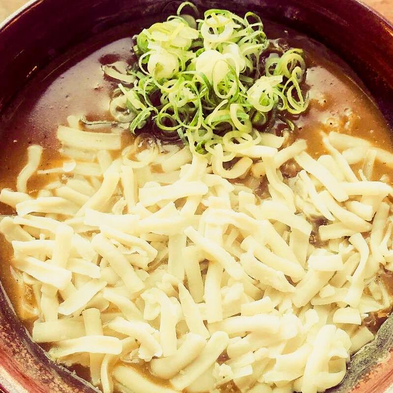 カレーうどん得正 チーズカレーうどん