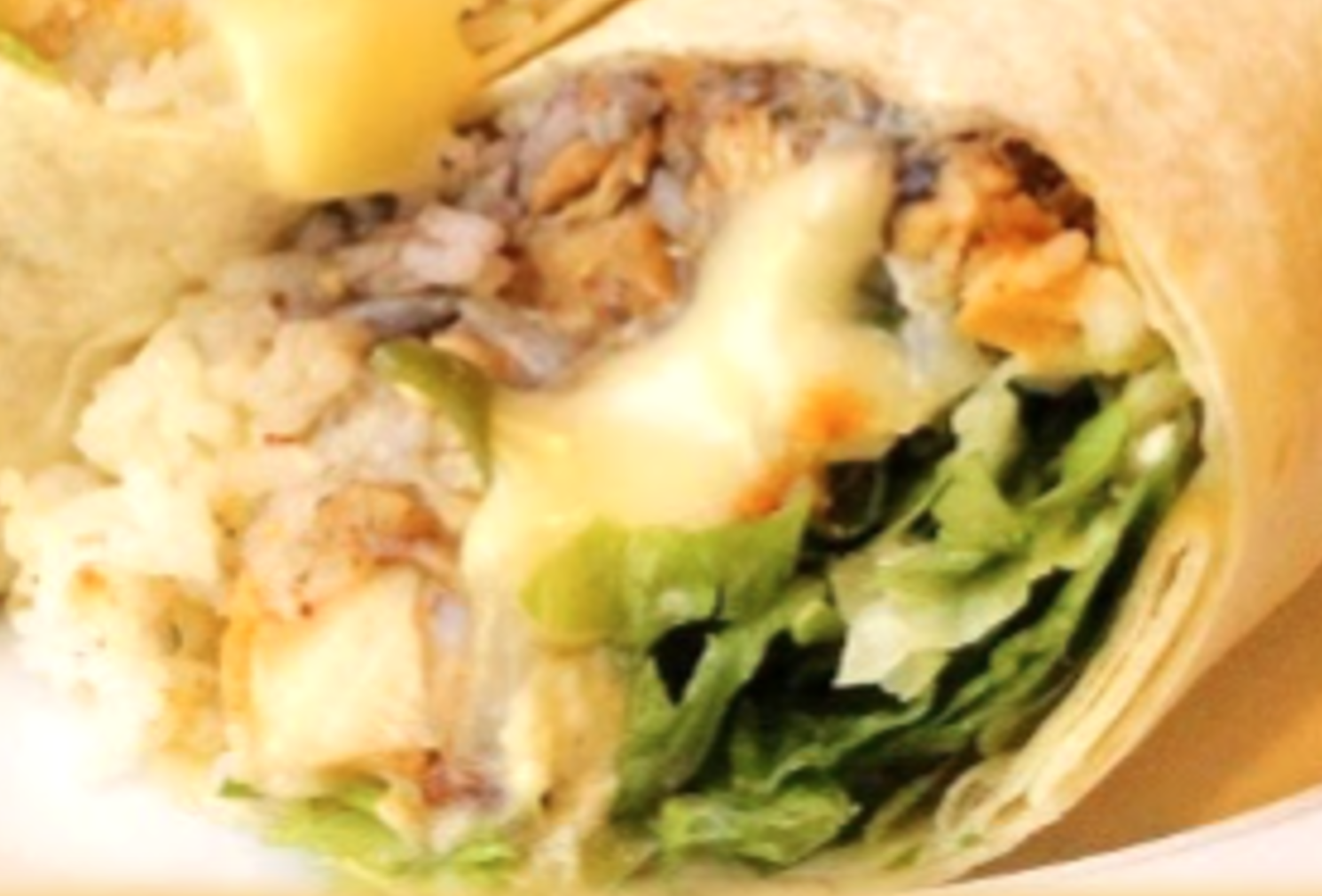 タコリッコ 【期間限定】 ブリトーとろーりチーズとチキン Burrito Cheese Melt ＆ Chicken (Season's special)