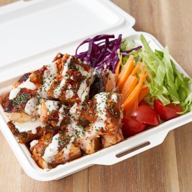 NY屋台メシ!!チキンオーバーライス 【パクチー】チキンオーバーライス Coriander Chicken Over Rice