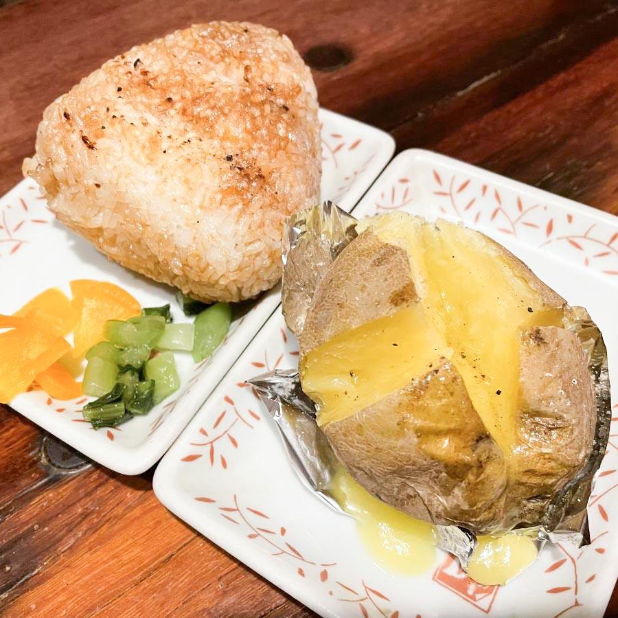 やきとり大吉 焼きおにぎり 焼きポテトセット