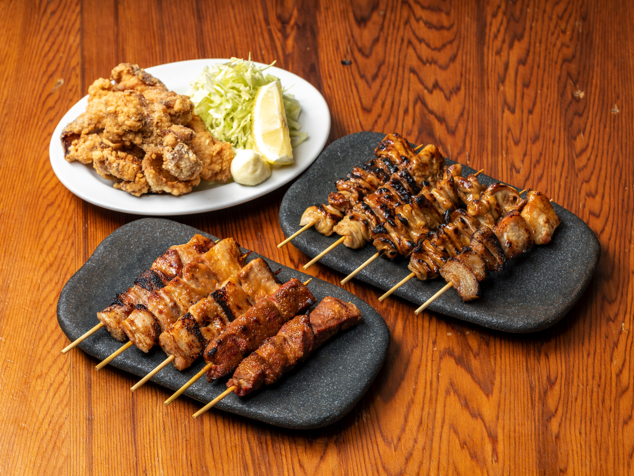 やきとん ひなた おまかせやきとん串盛り10本・選べる揚げ物セット◎