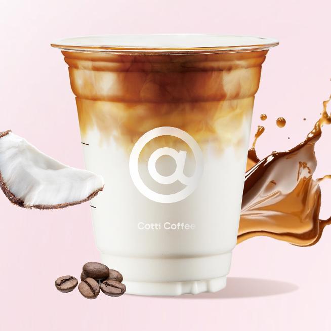 cotti coffee ココナッツダーティー Coconuts Dirty