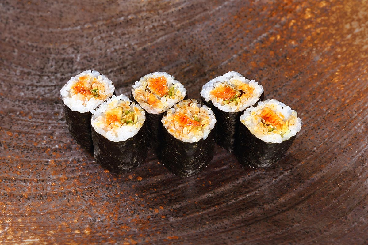 乾山 穴きゅう巻き