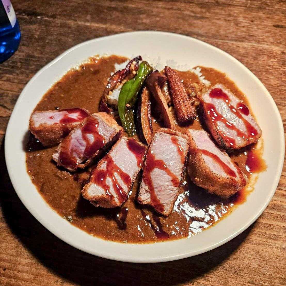 豚ヘレカツ魔神カレー