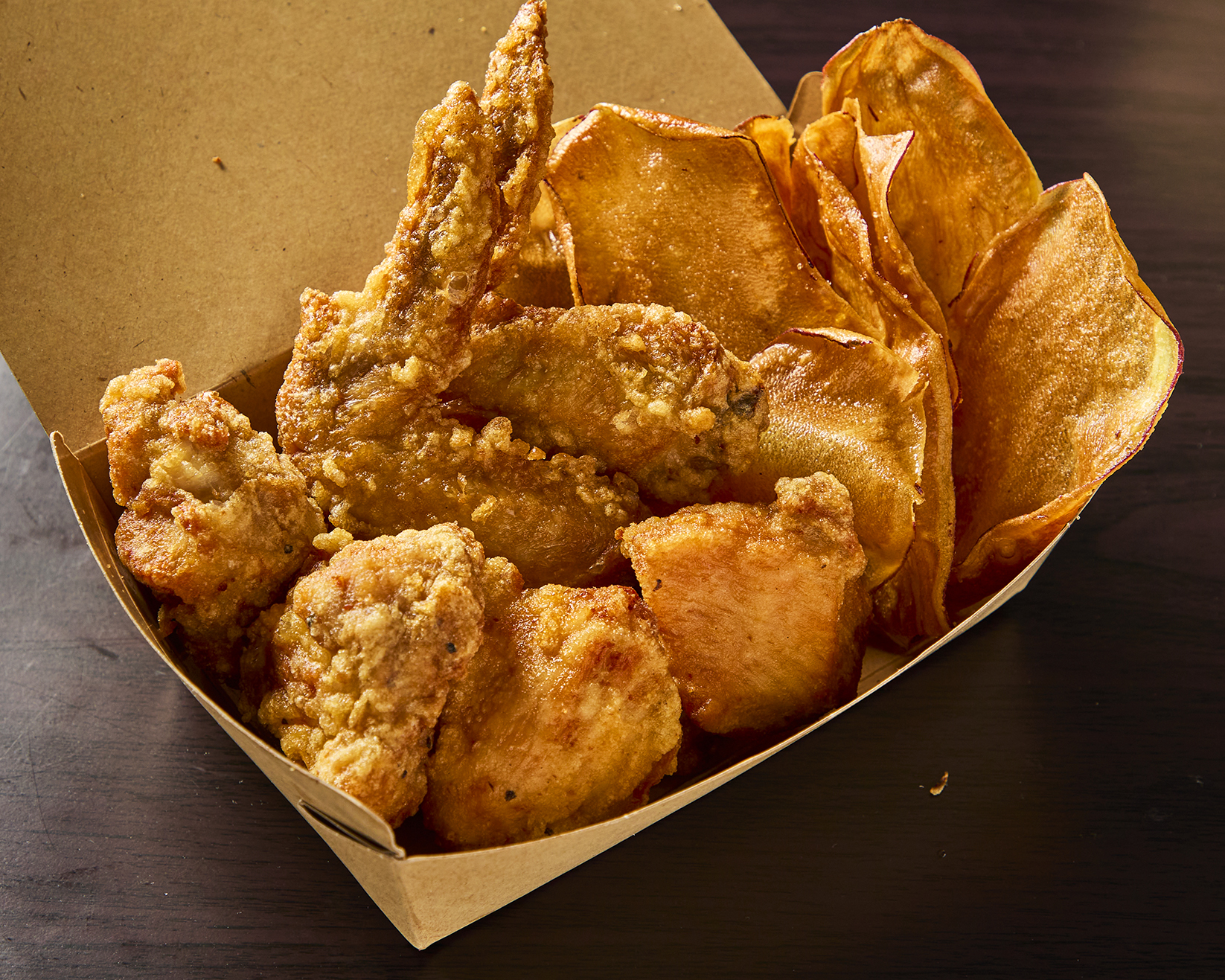 なるとキッチン ミックスバスケット(さつまいもチップス)