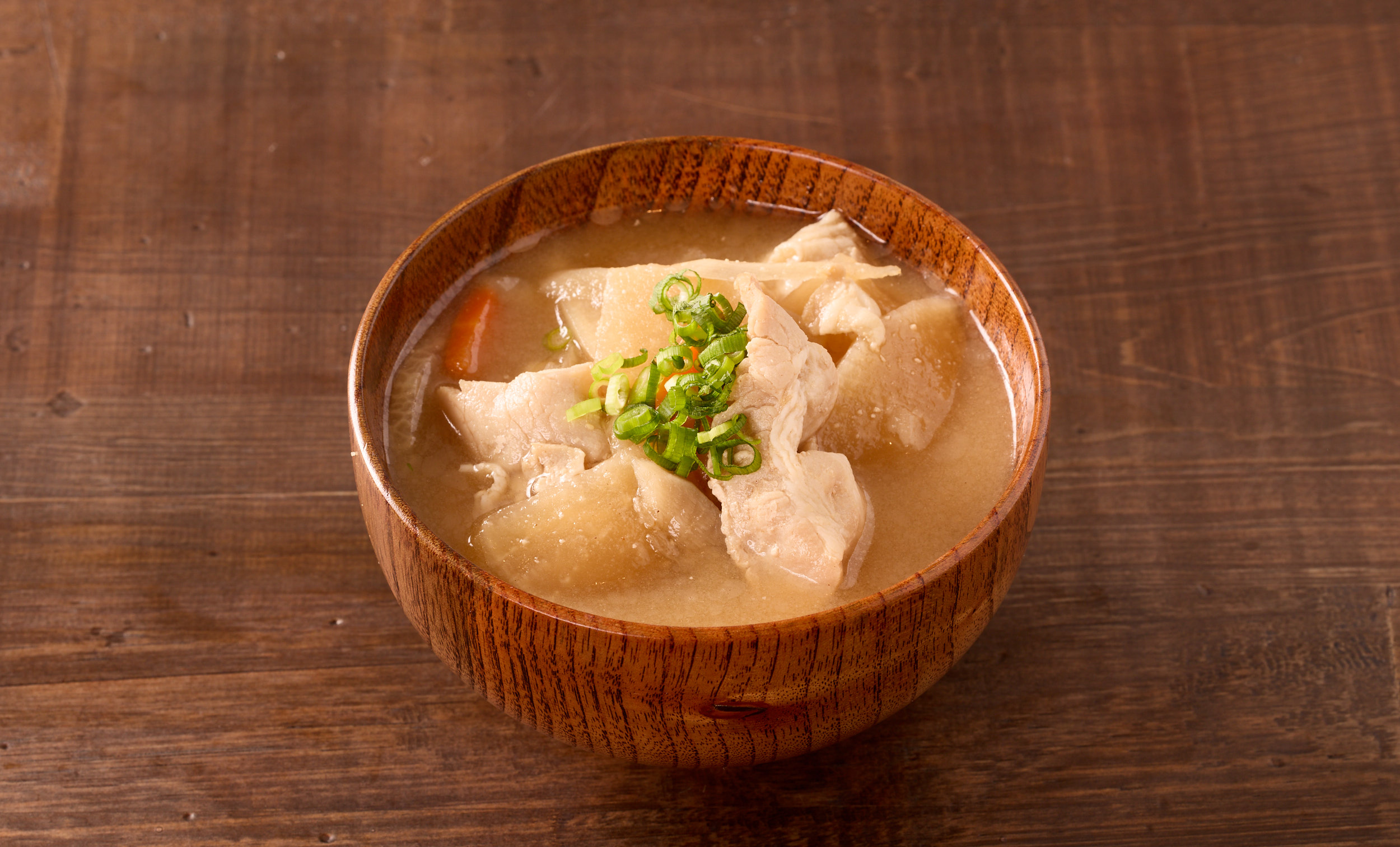 肉テロ!肉たらしくてぎゅう 豚汁 Tonjiru