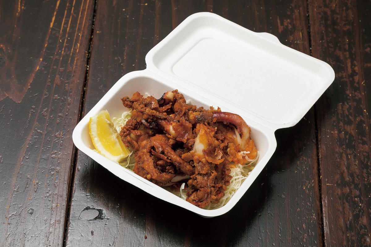 めんちゃんこ亭 いかげそ揚げ