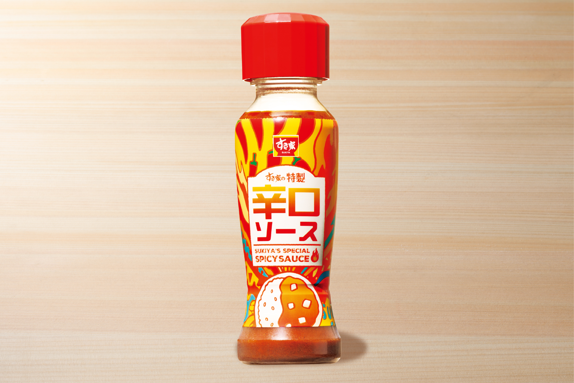 すき家 辛口ソースボトル(215g)