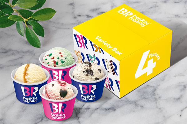 サーティワンアイスクリーム バラエティボックス レギュラー4個 Aセット