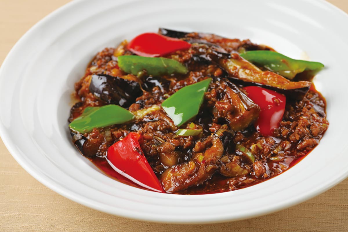 健康中華青蓮 麻婆茄子