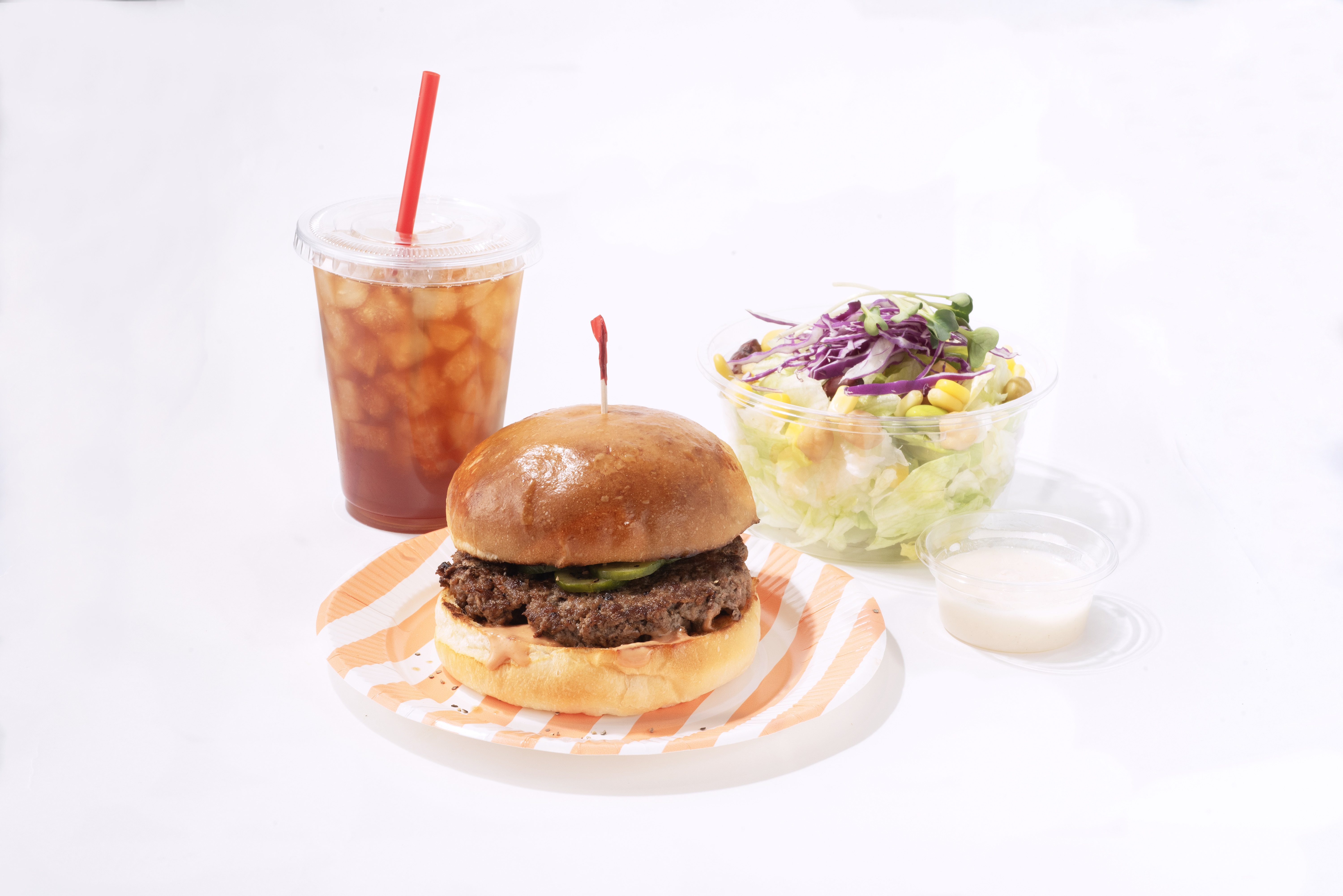 JB's TOKYO 【100%バーガー★サラダセット】/The 100% Burger★Salad COMBO
