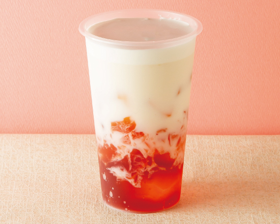 『ミルゼリッチ』 ストロベリーゼリー＆ミルク