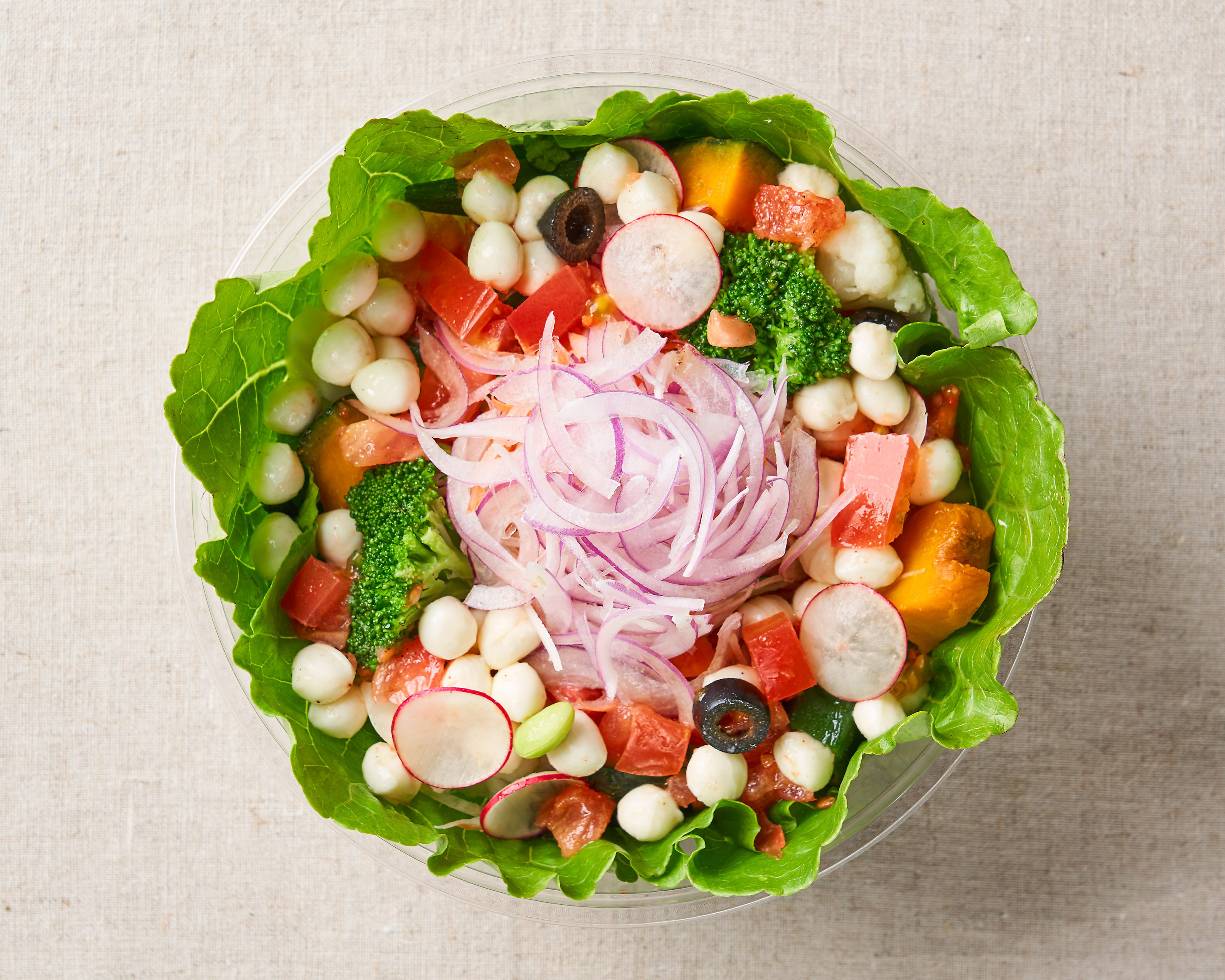 美と健康10salad(テンサラダ) 贅沢モッツァレラチーズとトマトのガーデンサラダ Luxurious Garden Salad with Mozzarella Cheese ＆ Tomato