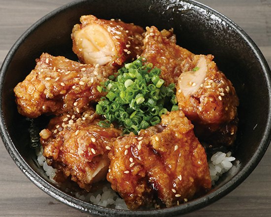 からあげの鉄人 F-1111】極旨甘だれのからあげ丼Fried Chicken Rice Bowl with Tasty Sweet Sauce