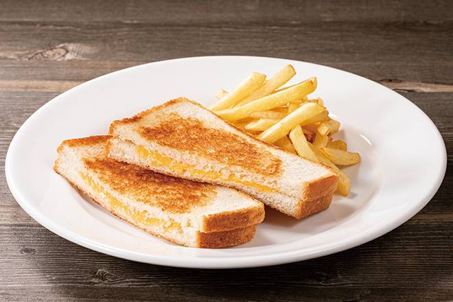 デニーズ 【T2】グリルドチーズサンド～フライドポテト付